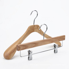 Luxury customized wooden coat suit hanger for hotel and brand clothes store